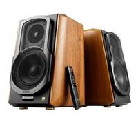 Enceintes bluetooth Edifier S1000MKII vendues par paire Noir et bois E