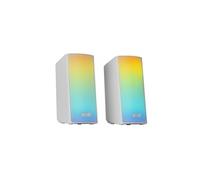 Enceintes Bluetooth MS-RGB2 (Blanc)