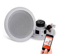 Enceintes Bluetooth - Pyle - 17 cm - 200W - Haut Parleur Encastrable - 2 Voies