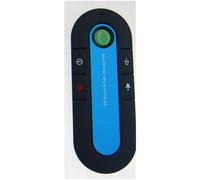 Enceintes Bluetooth sans Fil Portables pour Voiture Kit Mains Libres pour Voiture Enceinte Mains Libres Bluetooth Kits pour Pare-Soleil Lecteur MP3 pour Voiture (Bleu)