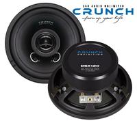 Enceintes coaxiales 2 voies Crunch DSX120 12 cm 160 watts puissance - 1 paire