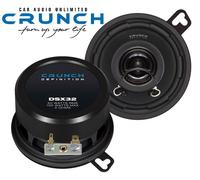 Enceintes coaxiales Crunch DSX-32 2 voies 87 mm puissance 100 watts - 1 paire