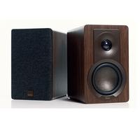 DALI Enceintes Kupid - 2 voies, 4,5" woofer 1" tweeter, support mural (paire) Noyer foncé