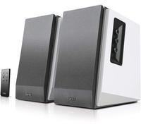 Edifier Enceintes de bibliothèque actives R1700BT Bluetooth 2.0 66W RMS Coffrage bois Blanc/Argenté