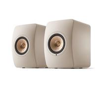 Enceintes connectées Hi-Fi KEF LS50 Wireless II Beige vendues par paire