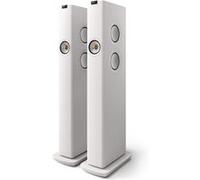 KEF Enceintes colonnes amplifiées LS60 Wireless Blanc mat 2 x 700W Paire