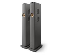 Enceintes connectées Hi-Fi Kef LS60 Wireless Gris Vendues à la paire