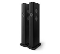 KEF Enceintes colonnes amplifiées LS60 Wireless – 2 x 700 W – Noir Carbon (paire)