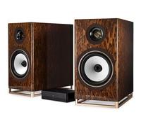 Enceintes connectées Hi Fi Triangle Capella Nébuleuse Brun Vendues par paire