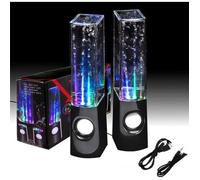Enceintes dansantes à eau BLUETOOTH Water Dancing - Noir - Sans fil - Bluetooth