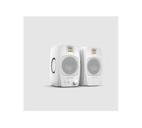 Adam Audio Système de monitoring de bureau amplifié D3V – USB‑C – Paire blanche