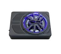 Enceintes de Voiture Tweeter Haut-Parleur Caisson de Basses Audio de Voiture 10 Pouces RMS 120 W, sous Le siège, Caisson de Basses amplifié DC 12 V avec amplificateur, système Audio