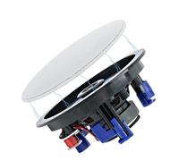 Enceintes de Voiture Tweeter Haut-Parleur Enceintes Bluetooth stéréo à Gamme complète, 2 Voies, encastrées, 4 Pouces, pour Plafond et Mur, pour intérieur et extérieur humides(HCS418BT-UK)