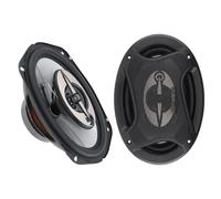 Enceintes de Voiture Tweeter Haut-Parleur Lot de 2 Haut-parleurs coaxiaux 3 Voies pour Voiture, 15,2 x 23,8 cm, 12 V, 1000 W, Gamme complète de fréquences, Audio stéréo, Hi-FI