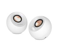 Creative Enceintes d'ordinateur Pebble Pro 2.0 - USB-C, Bluetooth 5.3, RVB personnalisable - Blanc