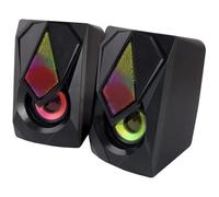 Esperanza EGS102 Haut-parleurs 2.0 USB LED 5 W noir