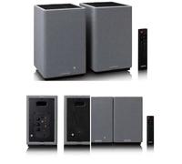 Enceintes Hi-Fi Bluetooth Stéréo 2.0 80W de bibliothèque pour platine disque ou autres produits connectables