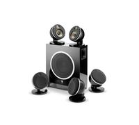 Enceintes Home-Cinéma 5.1 - Focal - Dôme Flax - Caisson de basse sans fil - Noir - Pack complet