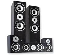 Enceintes Home Theater 5.0 - LTC AUDIO - E1004BL - Noir - 5 enceintes - 180W - 8 Ohms