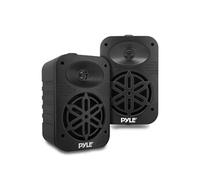 Pyle Indoor Outdoor Speakers Pair - 500 Watt Dual Waterproof 5.25” 2-Way Full Range Speaker System w/ 1/2” High Compliance Polymer Tweeter - in-Home, Boat, Marine, Deck, Patio, Poolside (Black)