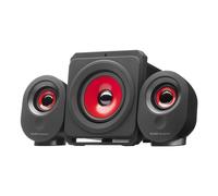 Enceintes Mars Gaming Msx Stéréo 2.1 35W Rms Noir