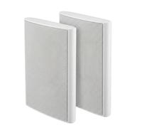 Enceintes murales STUDIOFINIX Ultra Slim 5,25 Pouces, 240 W, 8 ohms, passives, pour Home cinéma, d'intérieur, pour Chambre, Cuisine, Salon, Blanc(Paire)