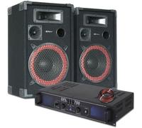Enceintes passives SkyTec MAX XEN-3510 - 700W - Woofer 10 pouces - Connecteur universel
