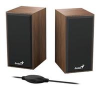 Genius Enceintes PC SP-HF180 6W Bois Filaire Noir