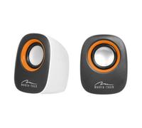 Media-Tech IBO MT3137W - Haut-parleurs - pour PC - 6 Watt (Totale) - blanc