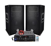 Enceintes sono Bms Pack Sono DJ 800W EUR