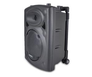 Enceintes sono Eneinte Active IBIZA SOUND PORT8 Karaoké FIESTA 400W + Pied + SIXMAGIC + SUNMAGIC + 2 LEDSTROBE Noir