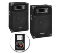 Enceintes sono Ibiza Sound Pack sono 480W + table de mixage + 2 HP + mic+ Clé USB 32G Noir