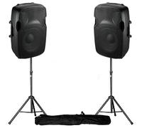Enceintes sono Ibiza Sound XTK-12A + PIED X2