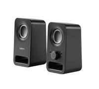 Enceintes stéréo Logitech Z150, 2 canaux, filaires, 6 W, noires, 980-000814