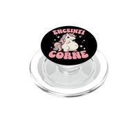 Enceinticorne Future Maman Cadeau Grossesse Licorne Humour PopSockets PopGrip pour MagSafe