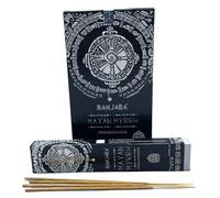 Encens à Fumigation Banjara Tribal - Fabriqué à la main - Fabriqué en Inde - 1 boîte de 15 g. (Mirra Maya)