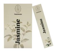 Encens Anemone - 100% Naturel & Artisanal | Parfum Frais et Purifiant (12 boîtes, Jasmin)