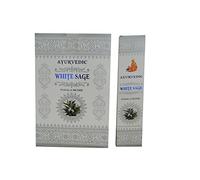 Encens Ayurvedic Masala Incence White Sage sauge blanche Boîte de 15g