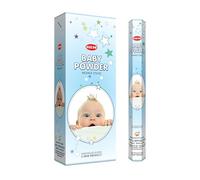 Encens Baby Powder - 6 boites x 20 Pieces Inde Original HEM