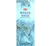 Encens bâtonnets Hem Sauge blanche ou White Sage - Lot de 3 boites de 8 bâtons