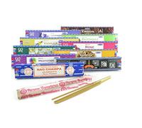 Encens Bouquet Top 10" Satya Sai Baba. Lot de 10x15g (120 bâtons env.)