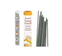Encens Cannelle-Orange 30 bâtonnets + encens ayurvédique 14 bâtonnets Multicolore G