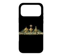 Encens doré myrrhe Epiphanie Bible Écriture inspirée de la Bible Coque pour iPhone 17 Pro Max