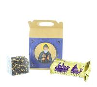 Encens en Boite avec Charbon Saint Charbel Senteur Pontifical - Encens en Grains - Culte Chrétien en