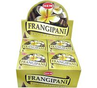 Encens en cônes Hem Frangipane ou Frangipani - Boite de 10 cônes - Livraison Gratuite