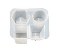 Encens faits maison en plâtre pour brûleur, moule géométrique en forme de bâton de fil, moule en silicone pour brûleurs Craf pour résine époxy