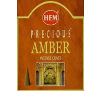 Encens Hem Ambre 10 Cônes Amber