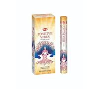 Encens Hem Positive Vibes, 6 boites de 20 batonnets=120 batonnets