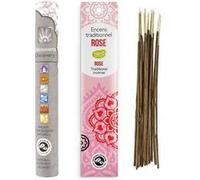 Encens indien à la Rose 20 bâtonnets + encens ayurvédique 14 bâtonnets Multicolore