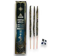 Encens Lapis Lazuli Aroma Smudge Lapis Lazuli Encens Kit - Bâtons d'encens avec minéraux - 1 boîte de 20 g HOSTENATURA